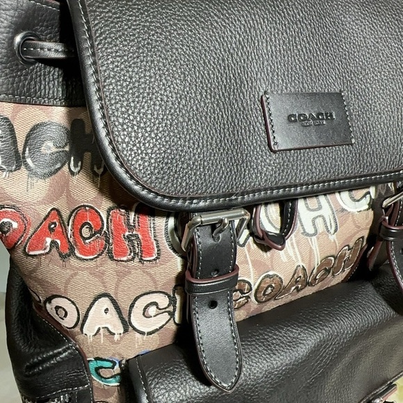 coach Coach X Mint + Serf Sprint Backpack In Signature Canvas CL951 - Picture 4 of 8